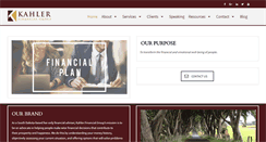Desktop Screenshot of kahlerfinancial.com